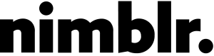 nimblr logo black